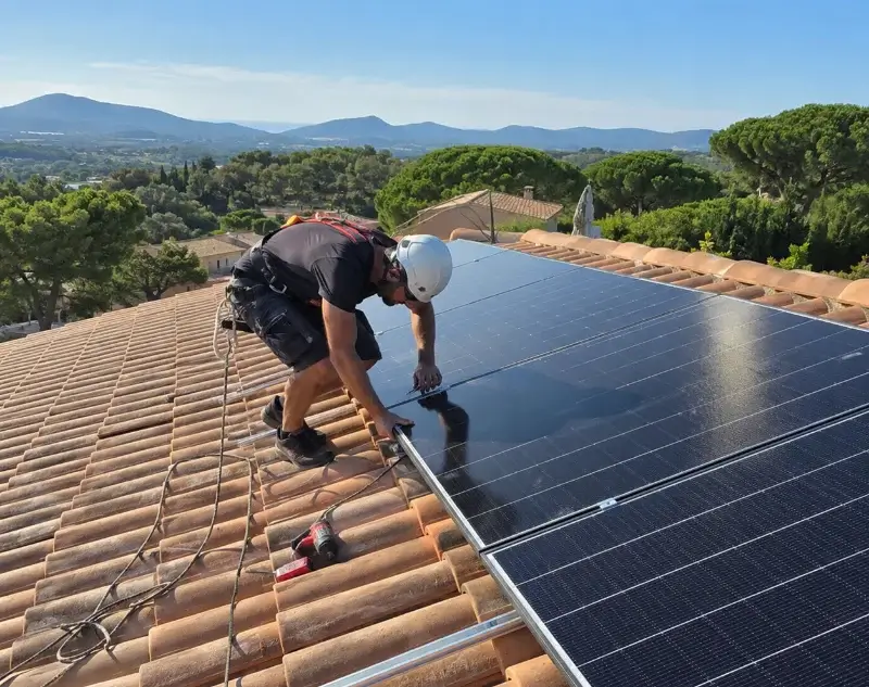 Installateur panneaux solaires Pont-Péan — pose photovoltaïque sur toiture