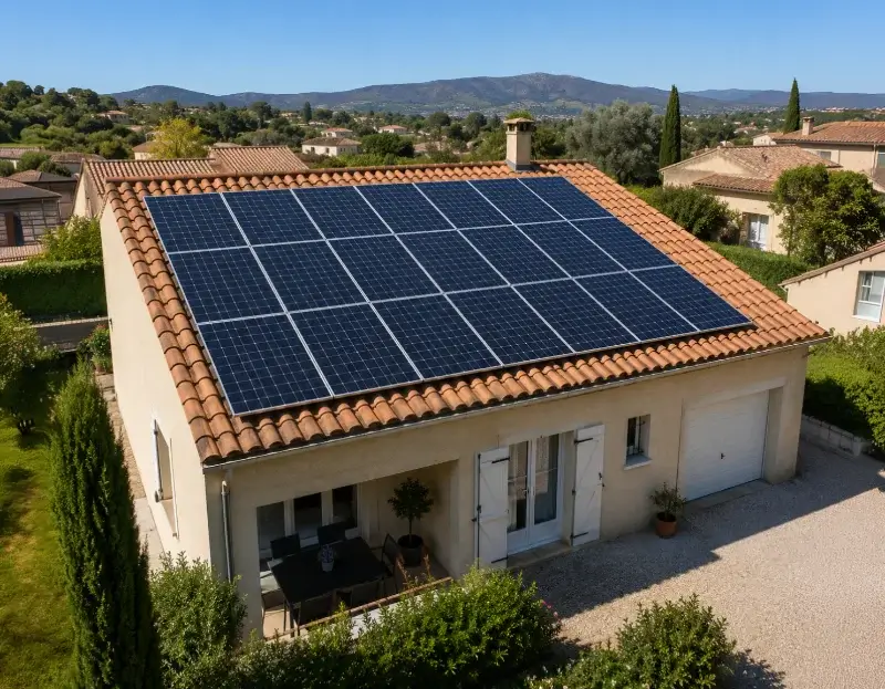Prime à l'autoconsommation panneaux solaires Pont-Péan — aide financière de l'État